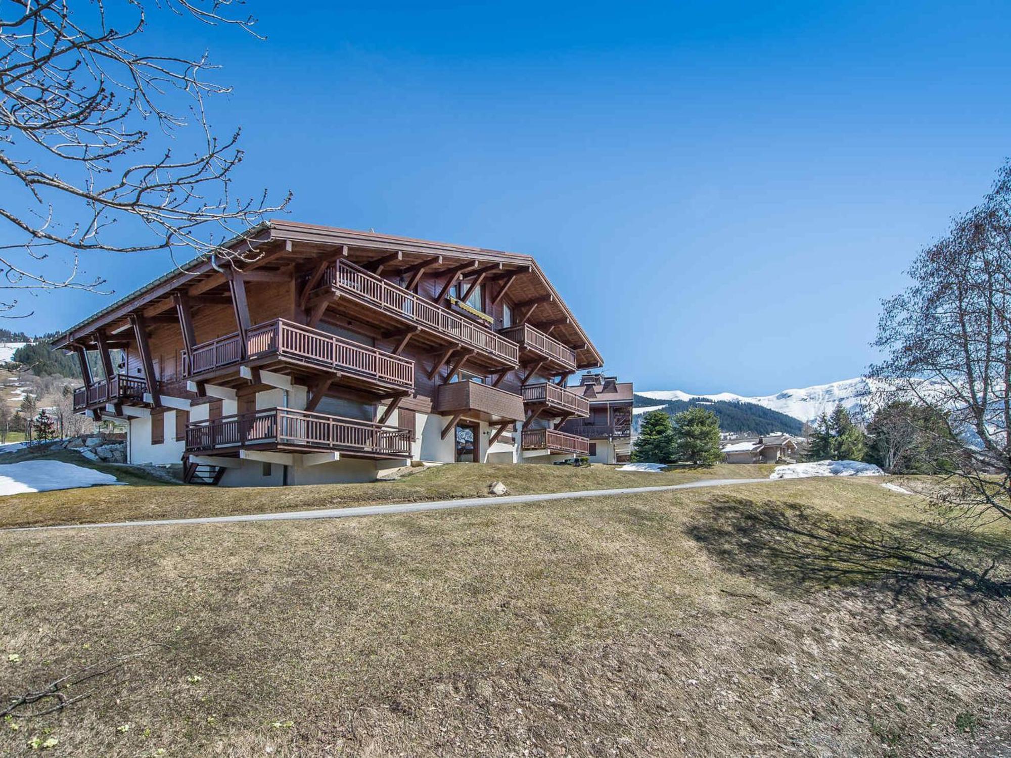 Studio 4 Pers - Balcon - Proximite Pistes Et Golf - Tv - Garage - Animaux Ok - Tennis En Ete - Fr-1-453-82 Megeve Exterior photo